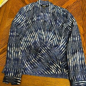 Nine West jeans long sleeve shirt size small